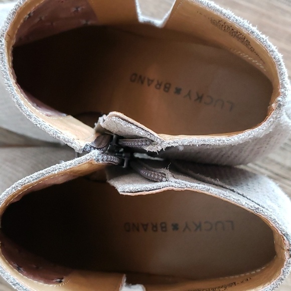 Lucky brand booties size 7.5 - Picture 5 of 8